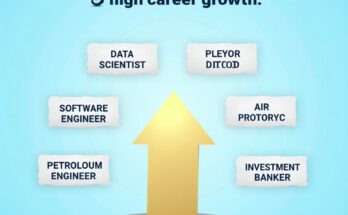 Flux Dev A minimalist modern illustration of a career growth c 2